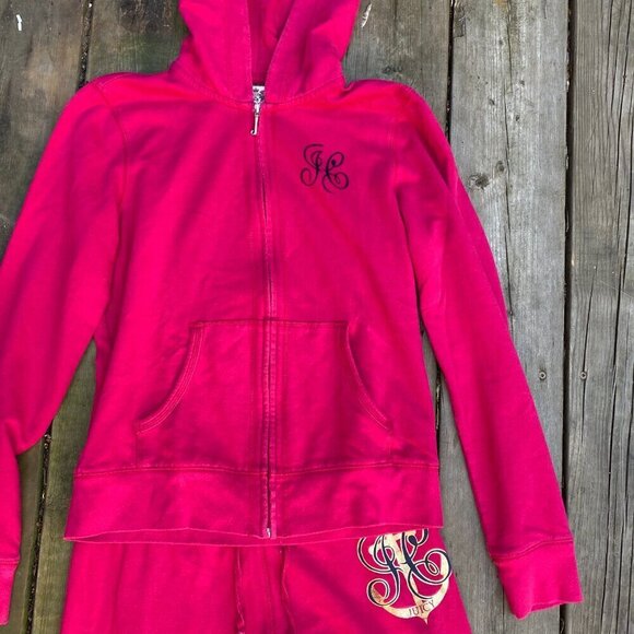 Vintage Y2K Juicy Couture Tracksuit Matching Set Pink Medium - Picture 5 of 12